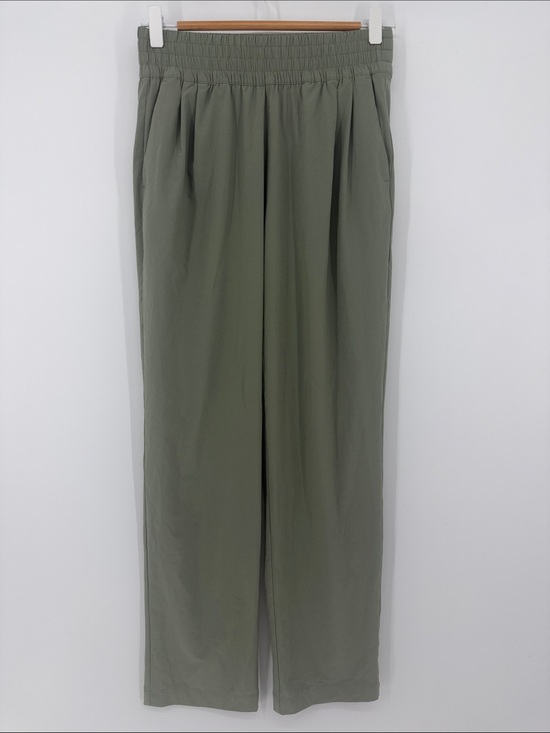 Vuori Pants - Vuori Villa Ankle Pant Small Sage Green Wide Leg Pull On Pants